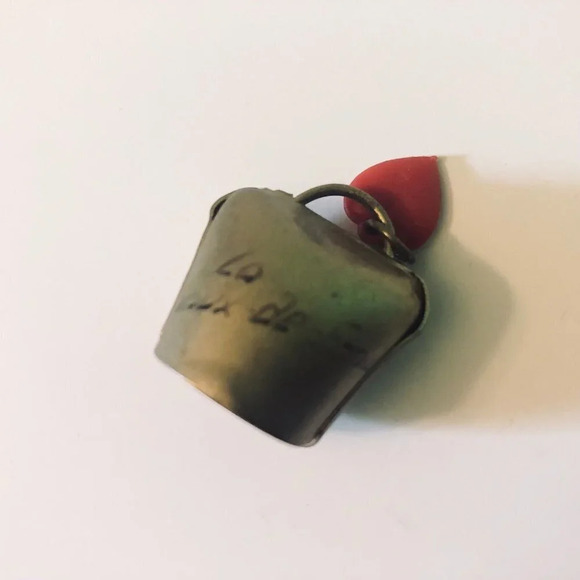 Vintage Miniature Switzerland Cow Bell Souvenir  1 Inch Size - Picture 9 of 13
